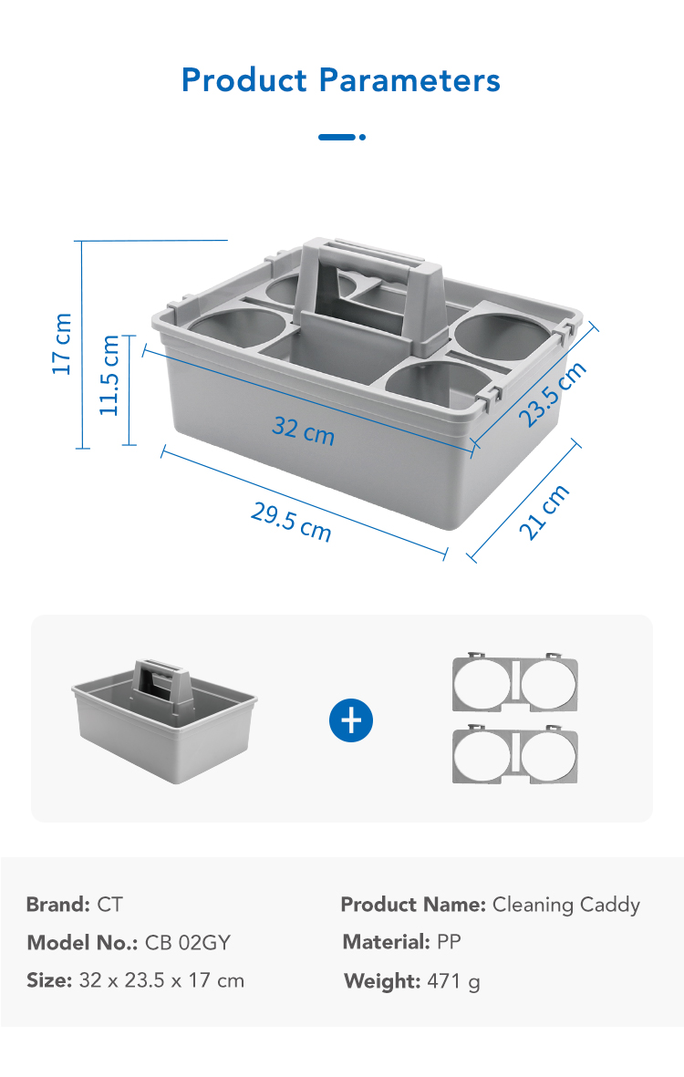 CT Caddy Tray - Cleanic Cleaning Equipment
